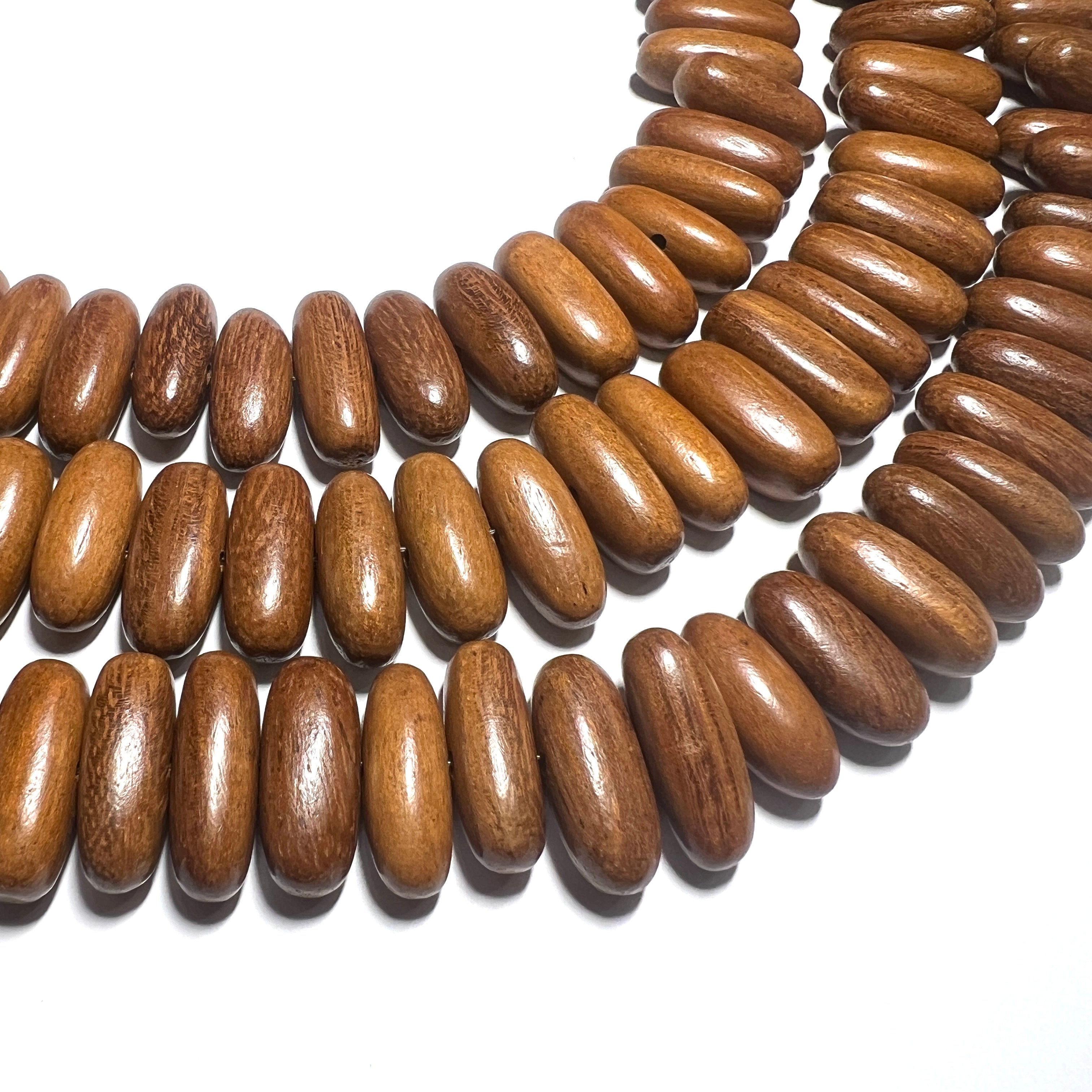 Wood Center-Drilled Ovals