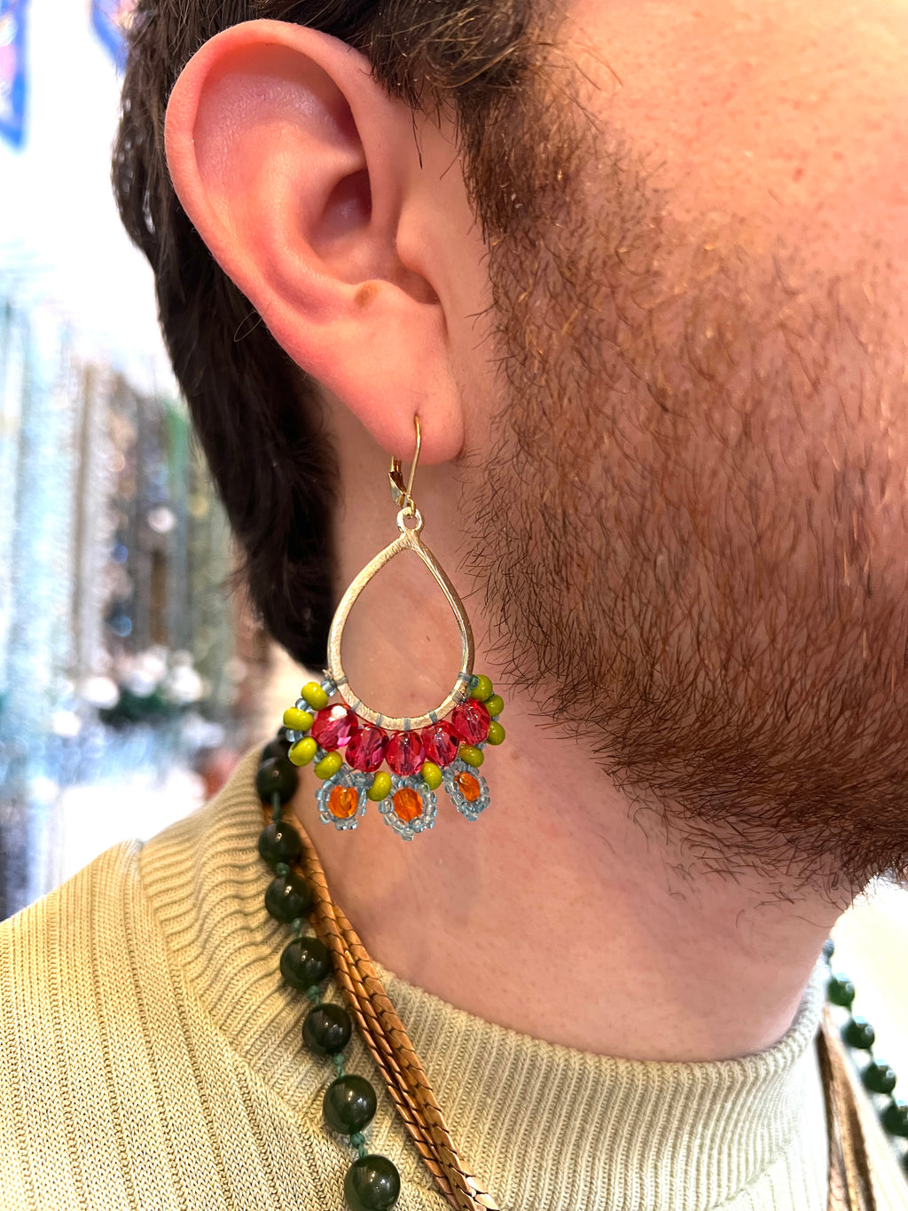 Woven Earrings with Kacey