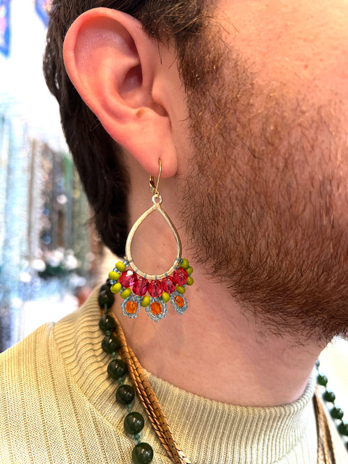 Woven Earrings with Kacey