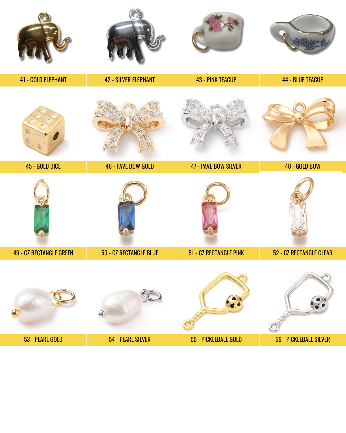 Individual Charms