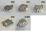 Bali Silver: Shaped Beads (pack)