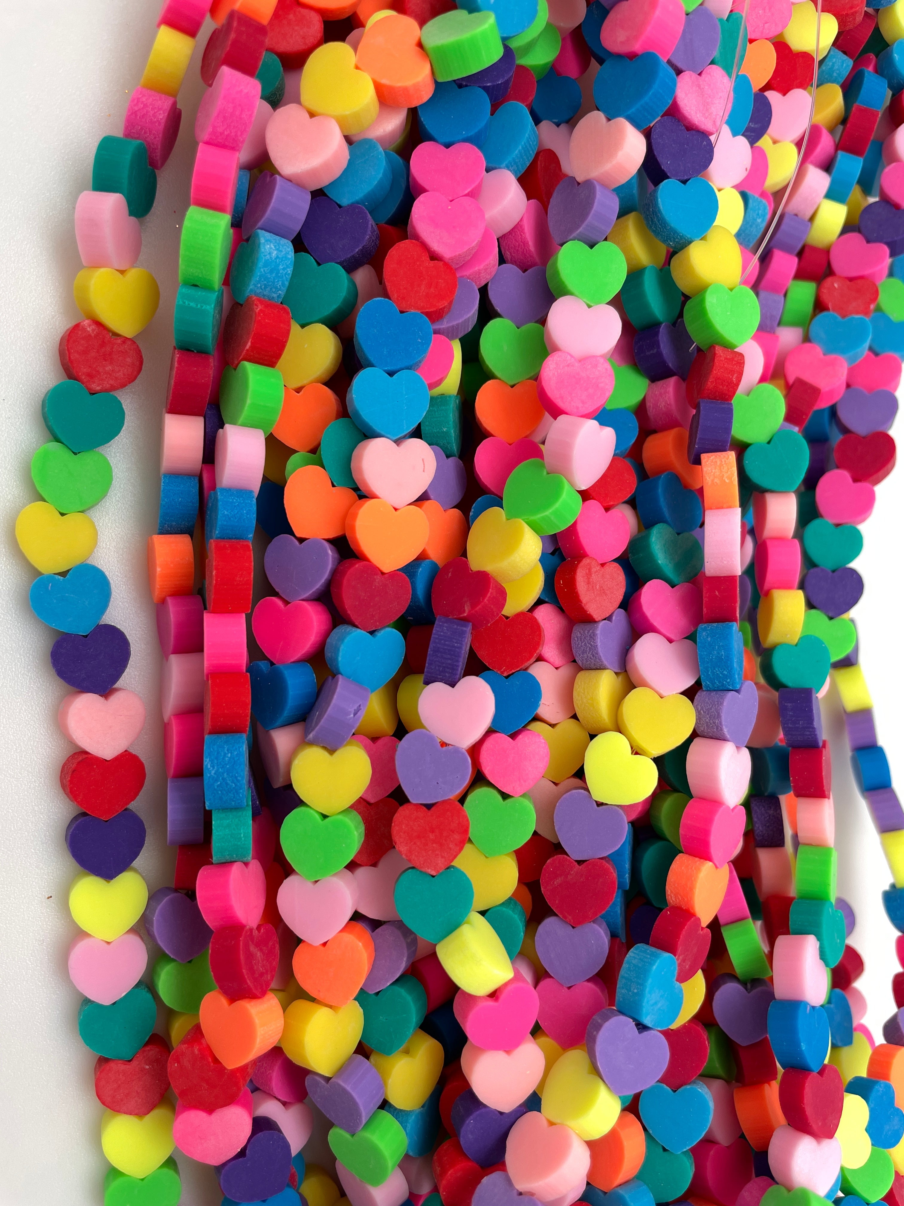 Polymer Clay Hearts