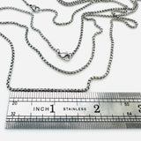 Venetian Chain Necklace - Stainless - 23.5"