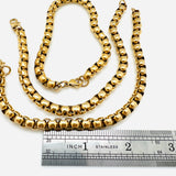 Large Venetian Chain - Plated Stainless - 8.5"