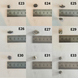 Bali Silver: Shaped Beads (pack)