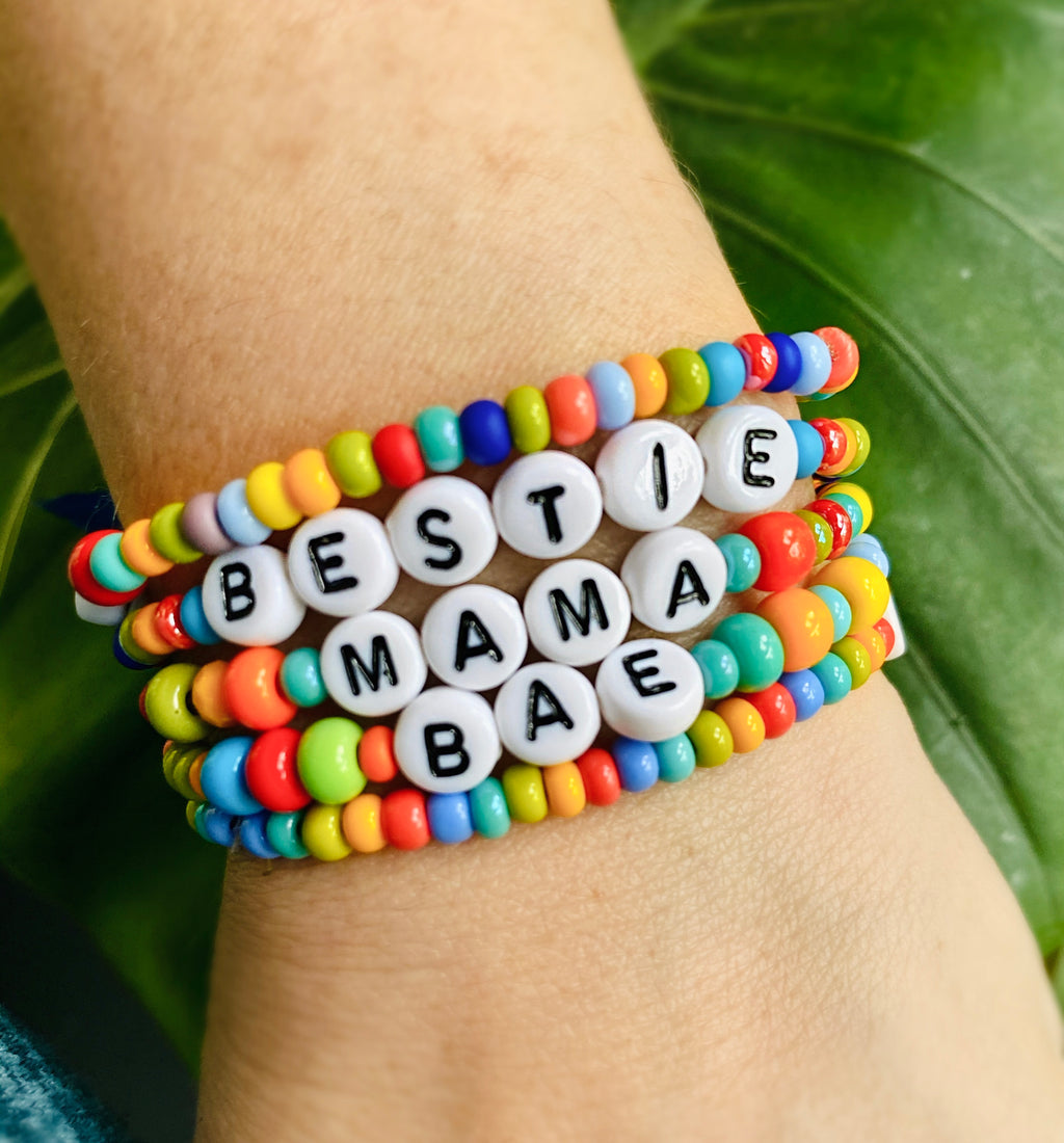 Just Say It! Word Bracelet Kit: Bitty Beads