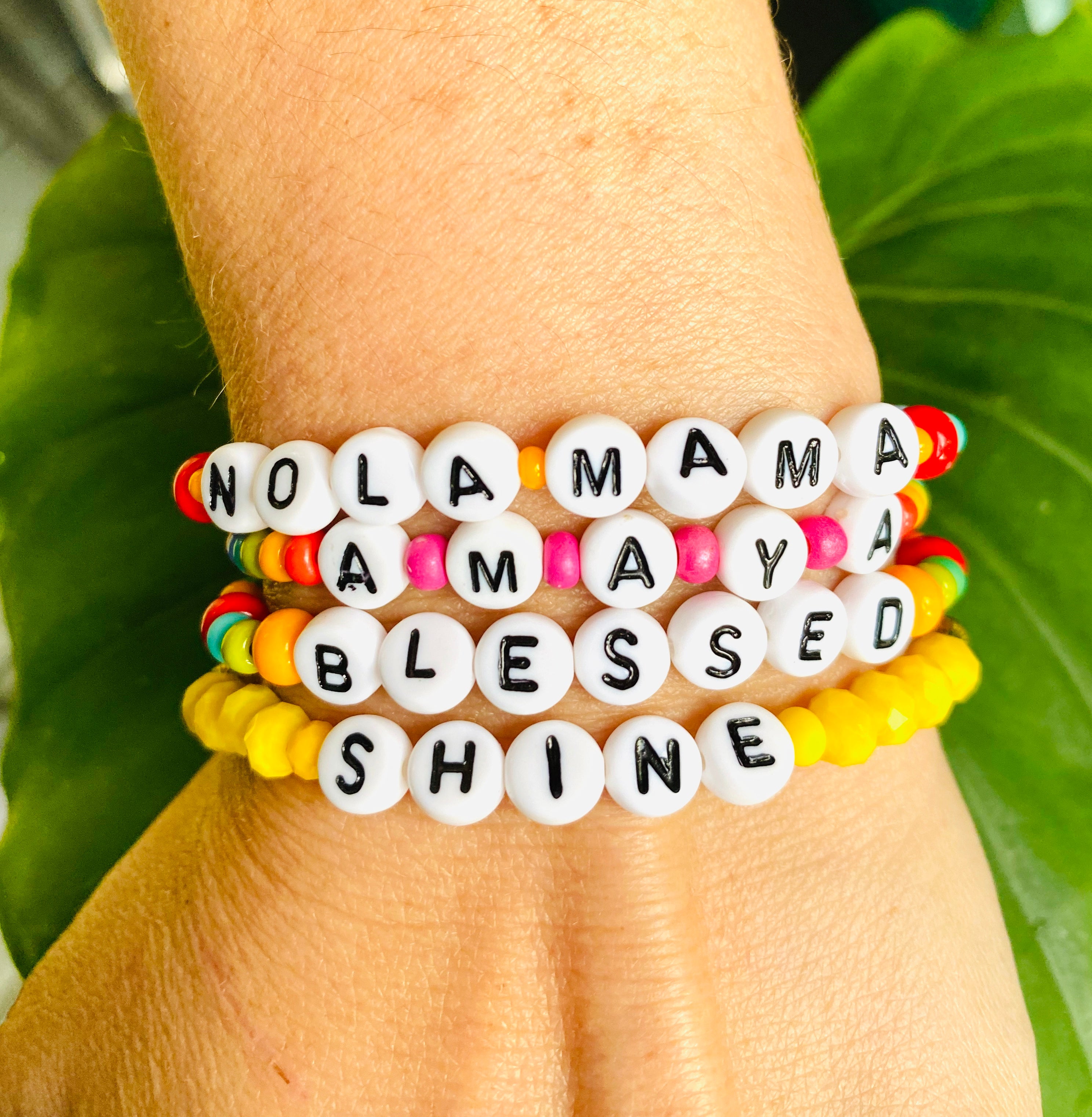 Just Say It! Word Bracelet Kit: Bitty Beads