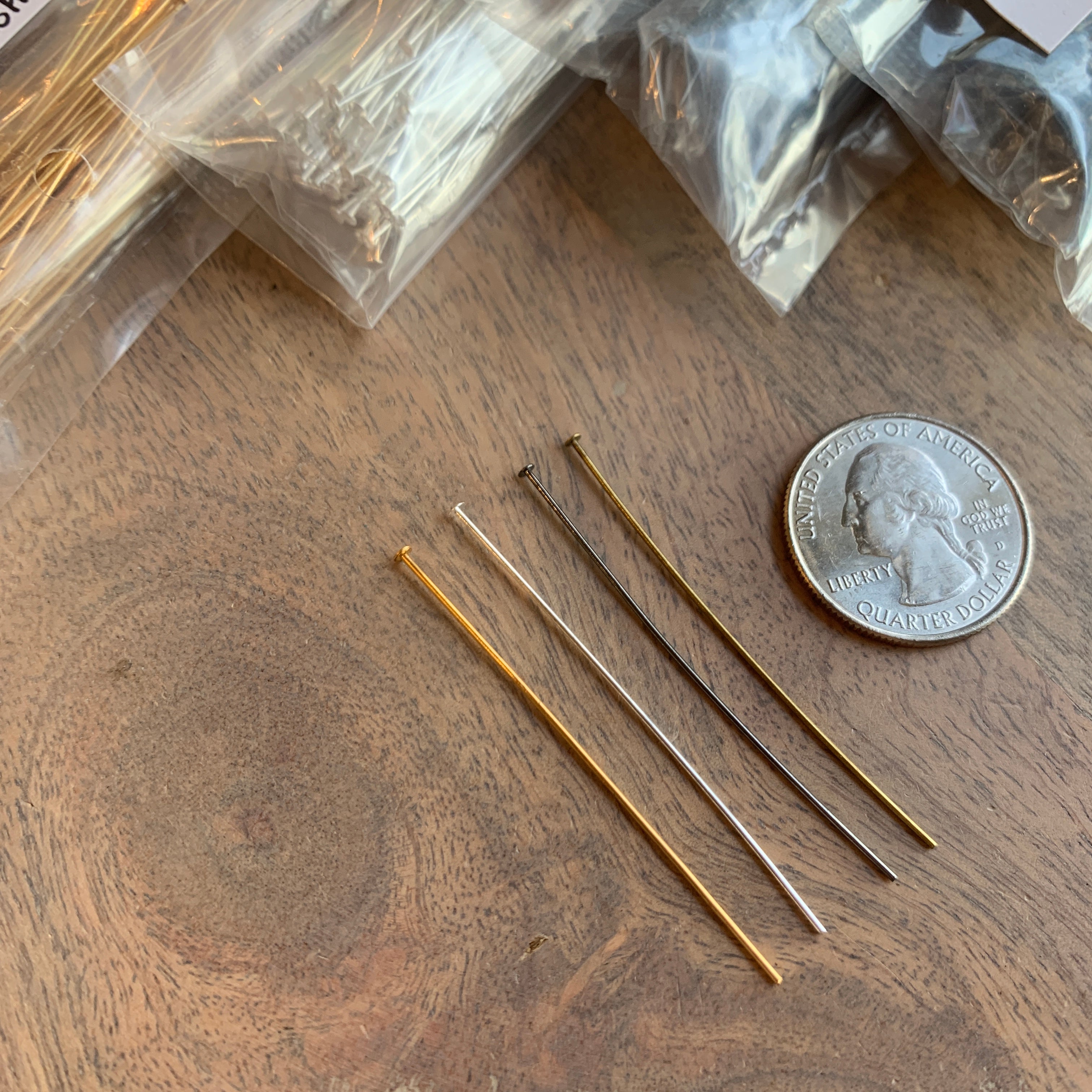 Plated Head Pins