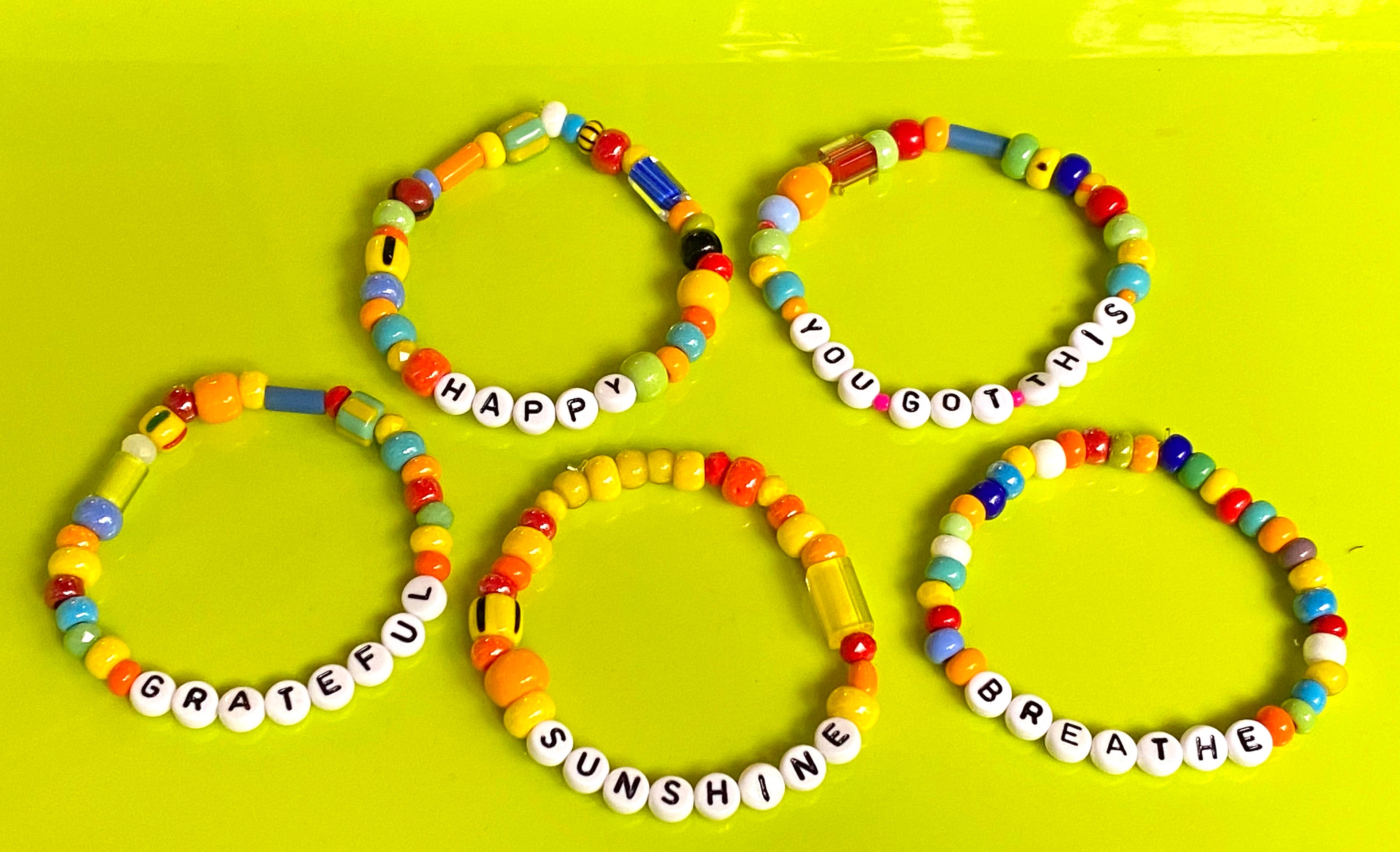 Just Say It! Word Bracelet Kit: Larger Funky Mix