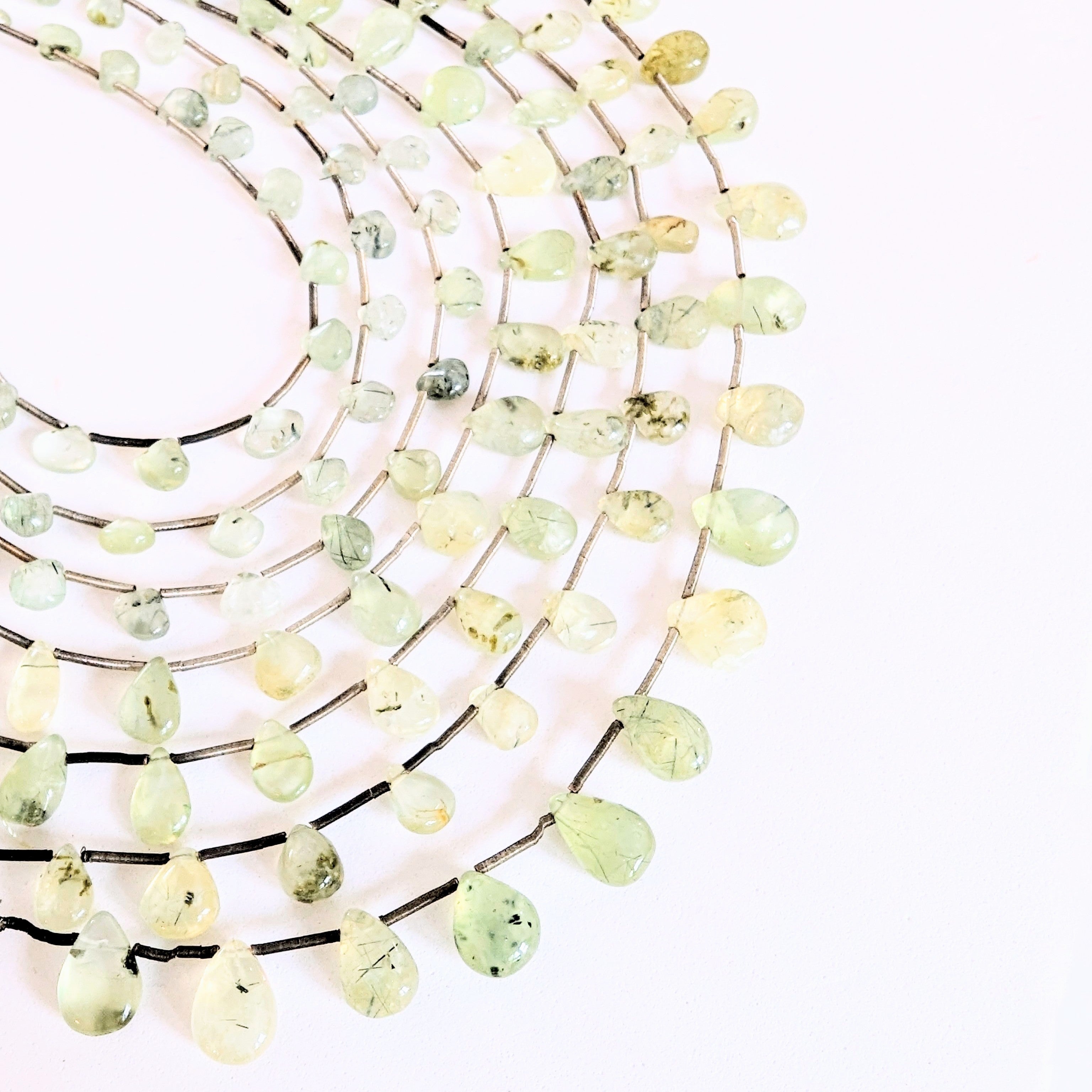Prehnite Briolettes