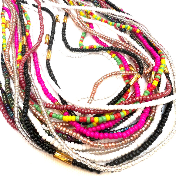 Tie-On waist beads