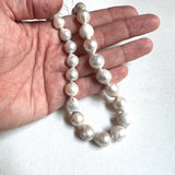 Small Round Baroque Pearls