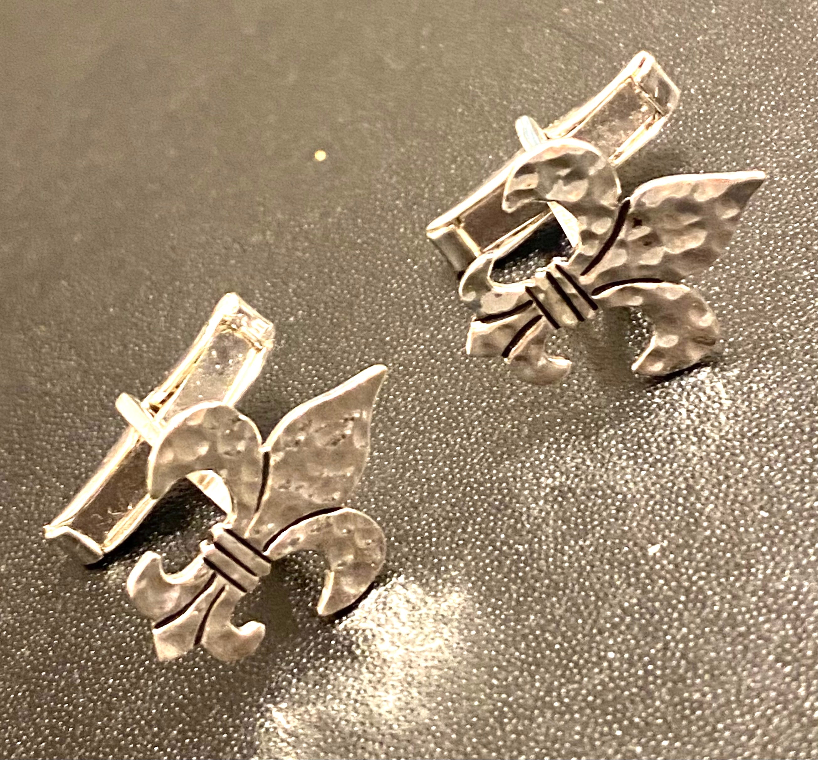 Fleur de Lis Cufflinks