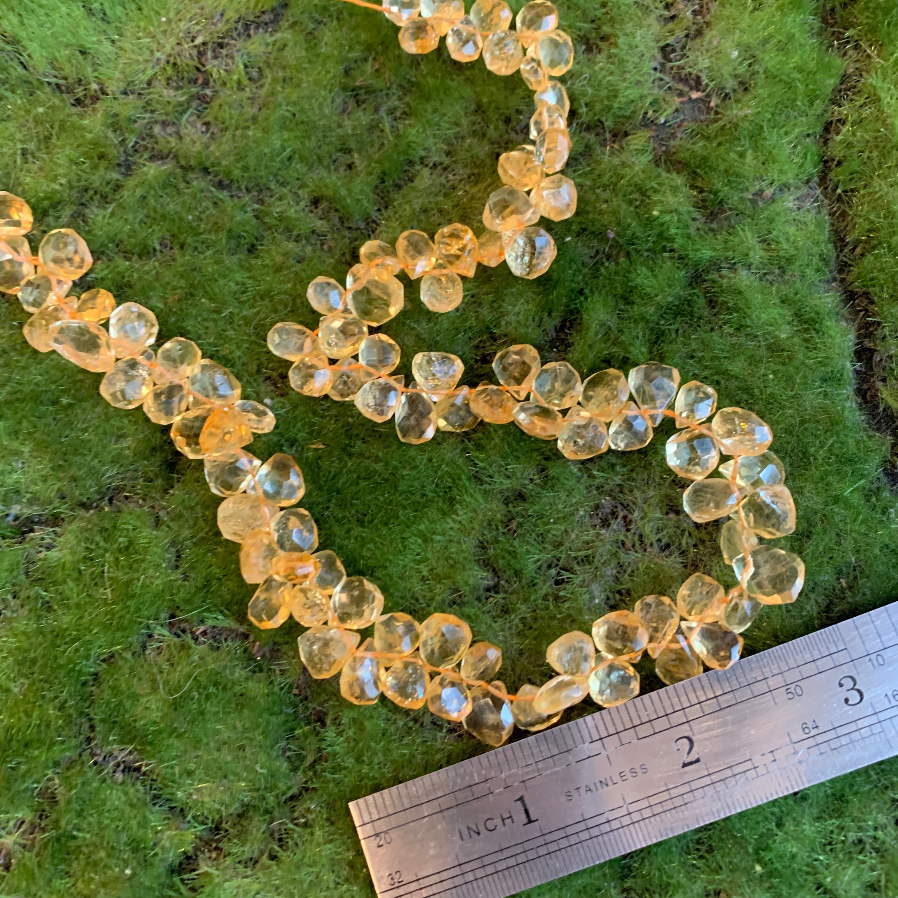 Citrine Briolettes
