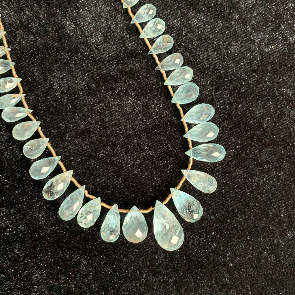 Aquamarine Briolettes