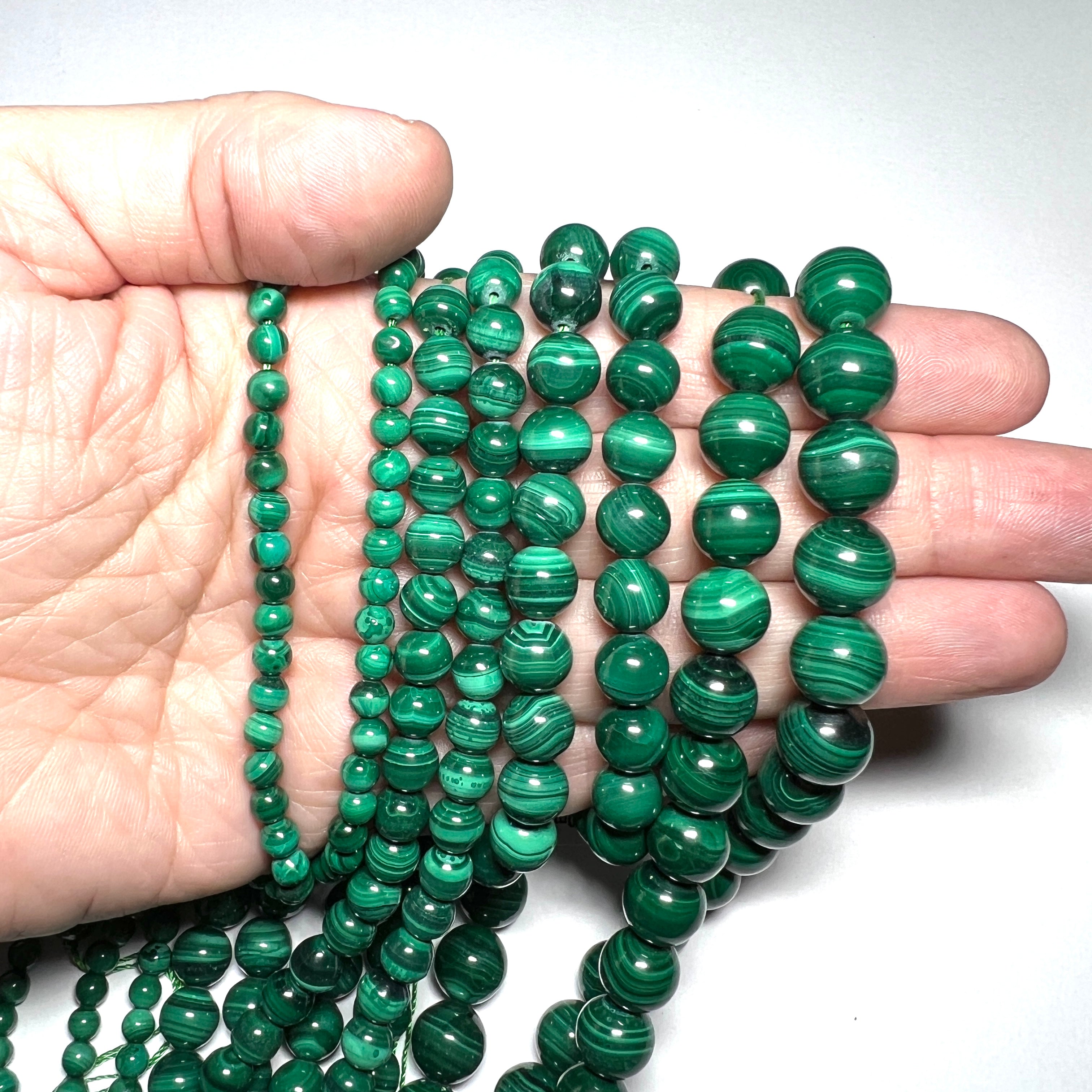 Malachite - Smooth Rounds