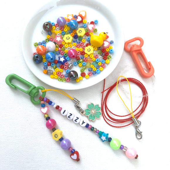 DIY Seed Bead Kit for Kids Arts & Crafts,bracelets,mask Chain,tiny Colorful  Waist Bead Box Kit,beads for Mask Chains,jewelry Making for Kids 
