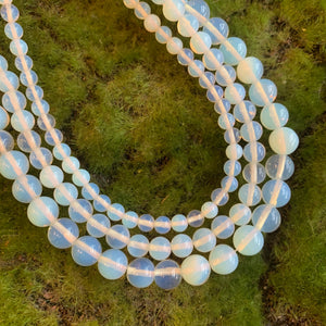 opalite beads round beads 6mm beads 8mm beads 10mm beads beading supplies jewelry supplies make your own jewelry