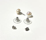 Surgical stainless steel post earrings
