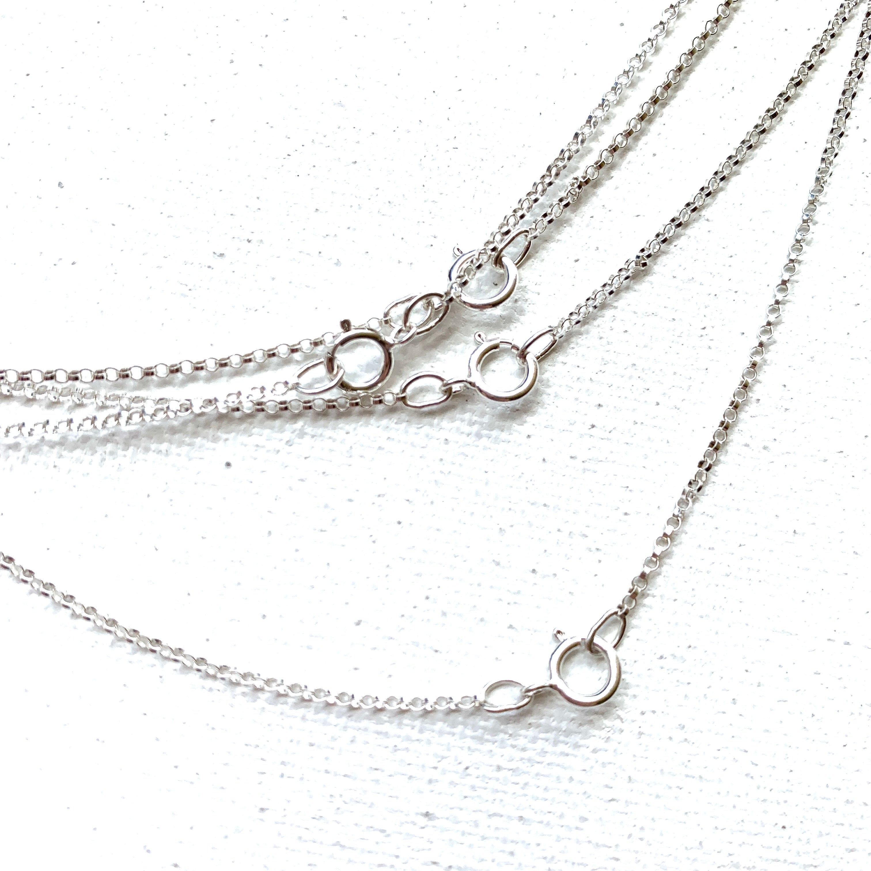 Rolo Chain Necklace - Sterling Silver - 18"