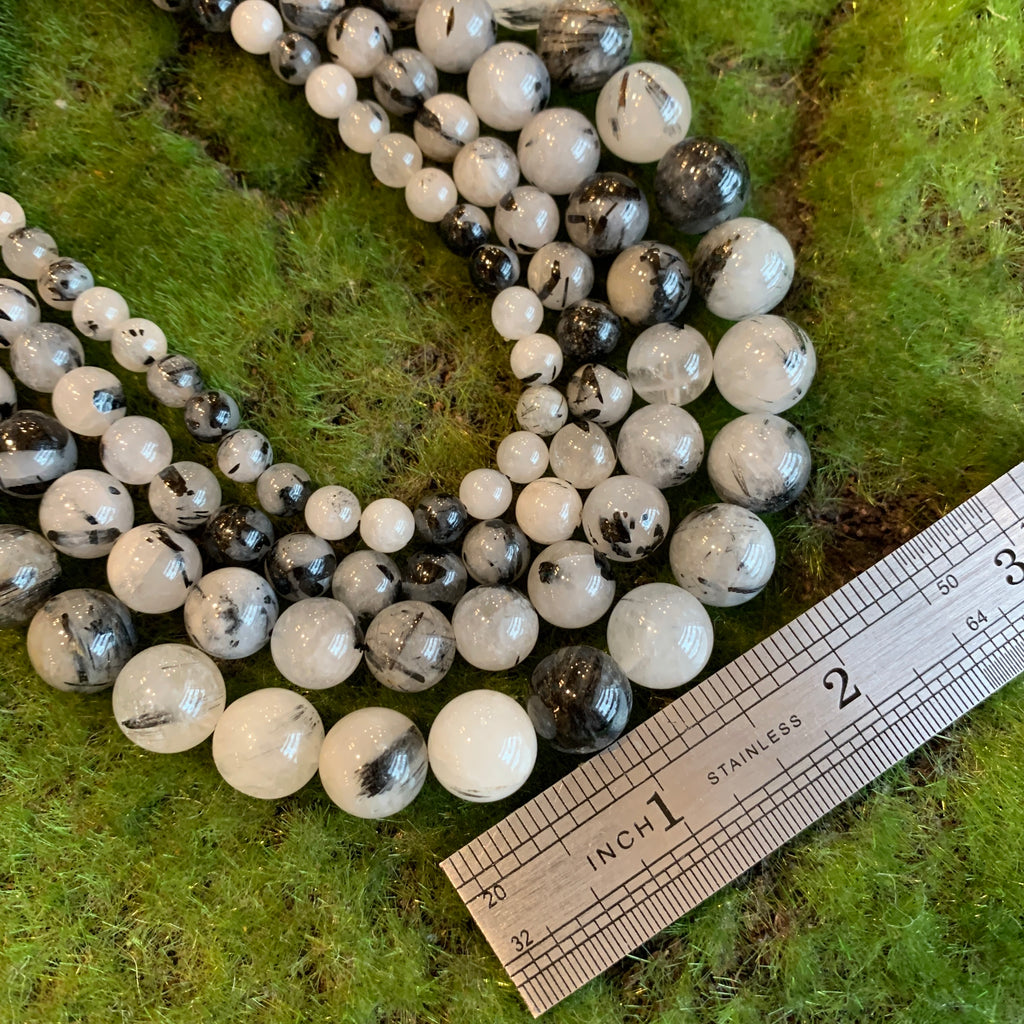 Tourmalinated Quartz Rounds