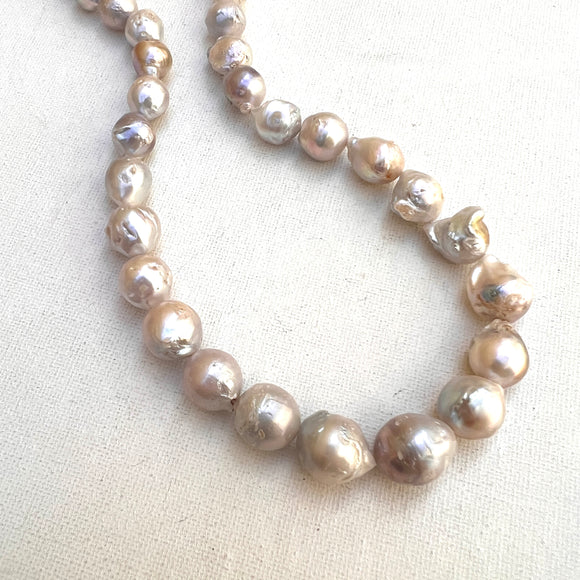 Large Round Baroque Pearls