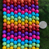 Rainbow Glass Beads