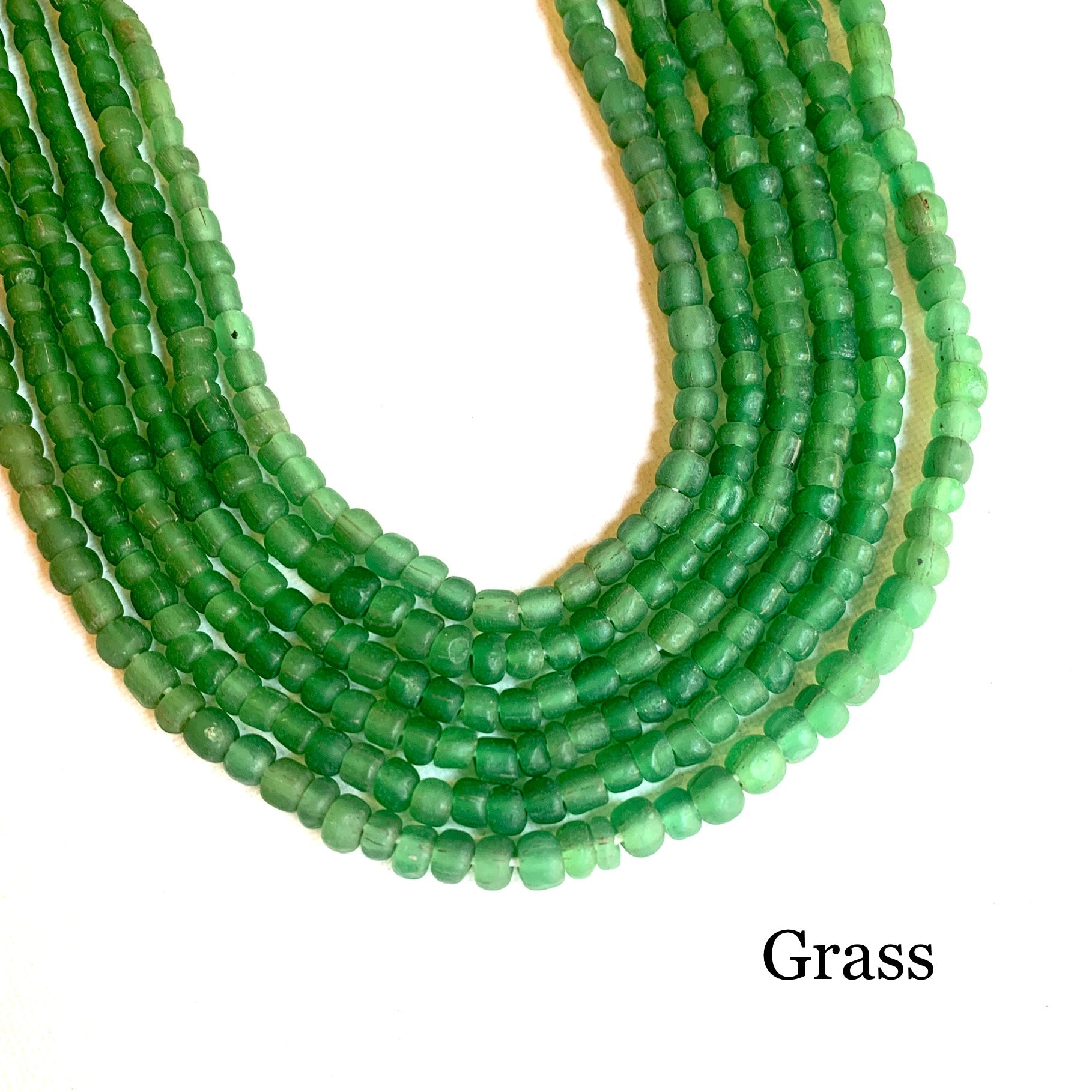 handmade Indonesian glass beads Java glass beads bead strands beading supplies jewelry supplies