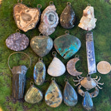 Stone Pendants by Jennifer Ponson - $39