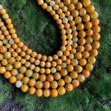 8mm agate beads 10mm agate beads yellow agate beads