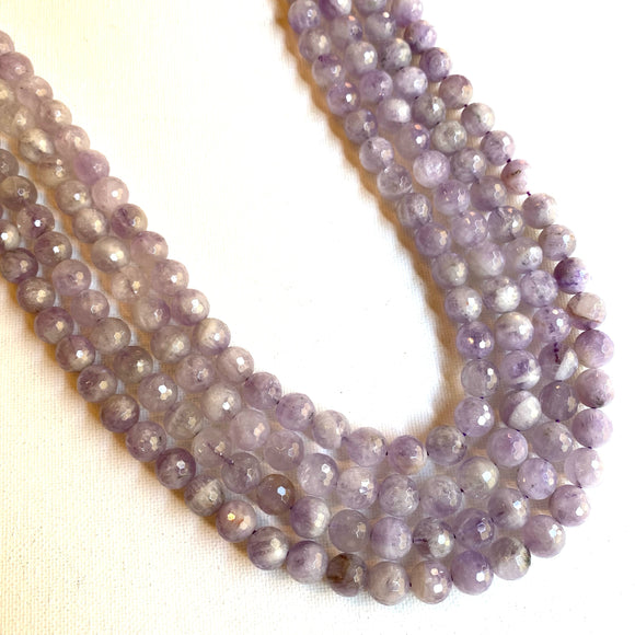 Cape Amethyst Faceted Rounds