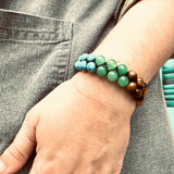 Woven Chakra Stone Adjustable Bracelet
