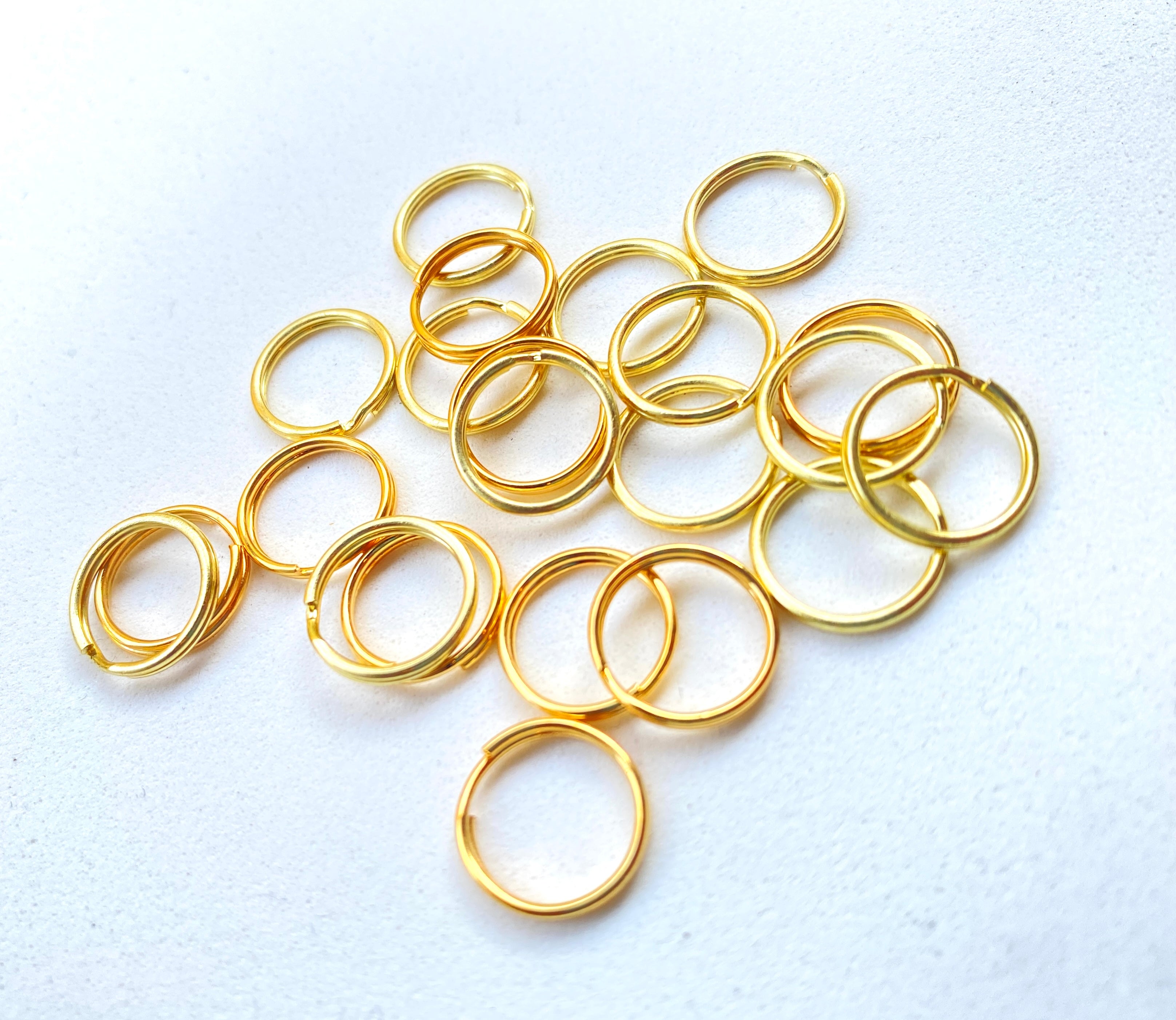 Split Rings for Mardi Gras House Beads