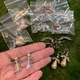 Angel Earring Kits and Finished Earrings