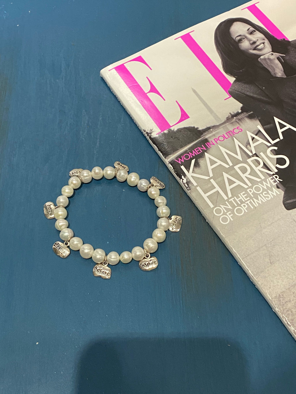 Kamala: All the Feels Real Pearl Bracelet