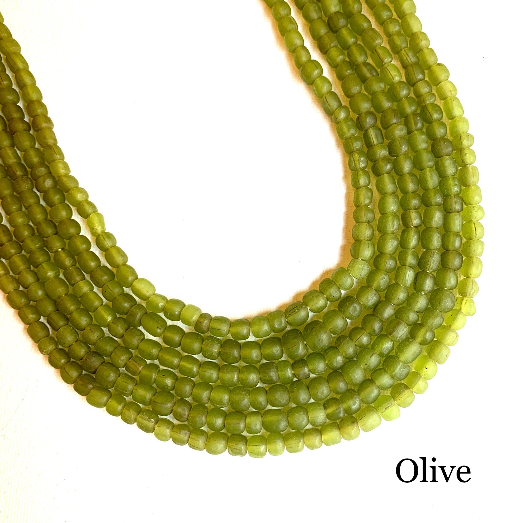 handmade Indonesian glass beads Java glass beads bead strands beading supplies jewelry supplies