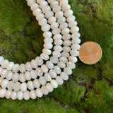 Moonstone Faceted Rondelles
