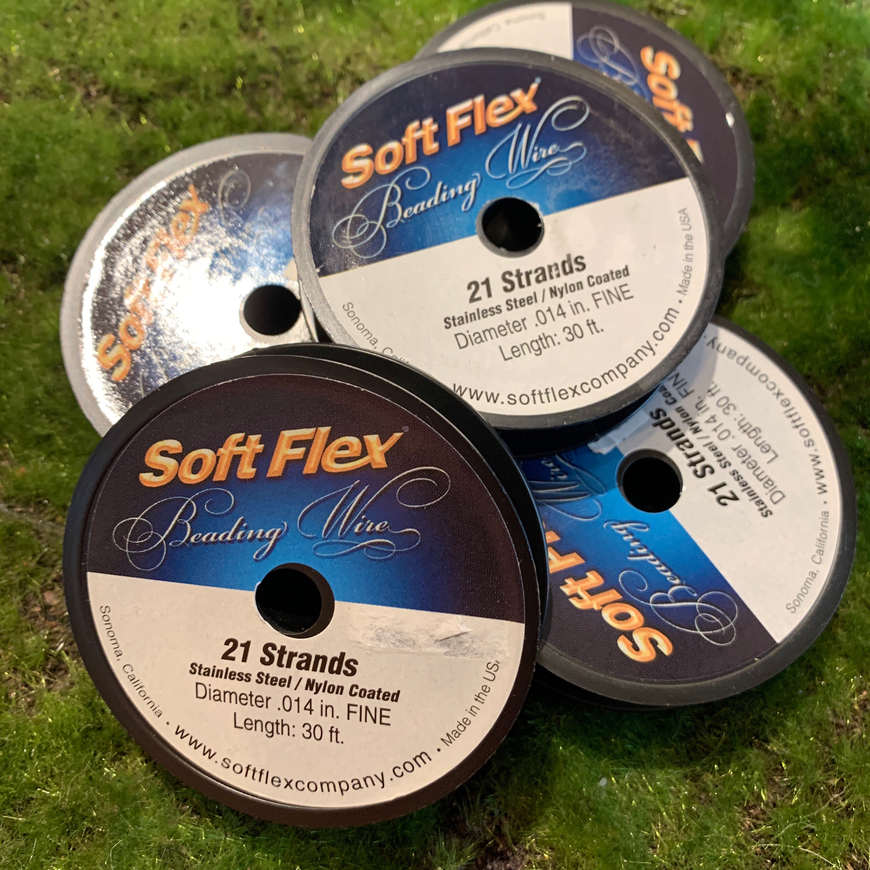 Soft Flex Beading Wire - Fine - Bronze