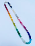 Rainbow Stone Necklace or Kit