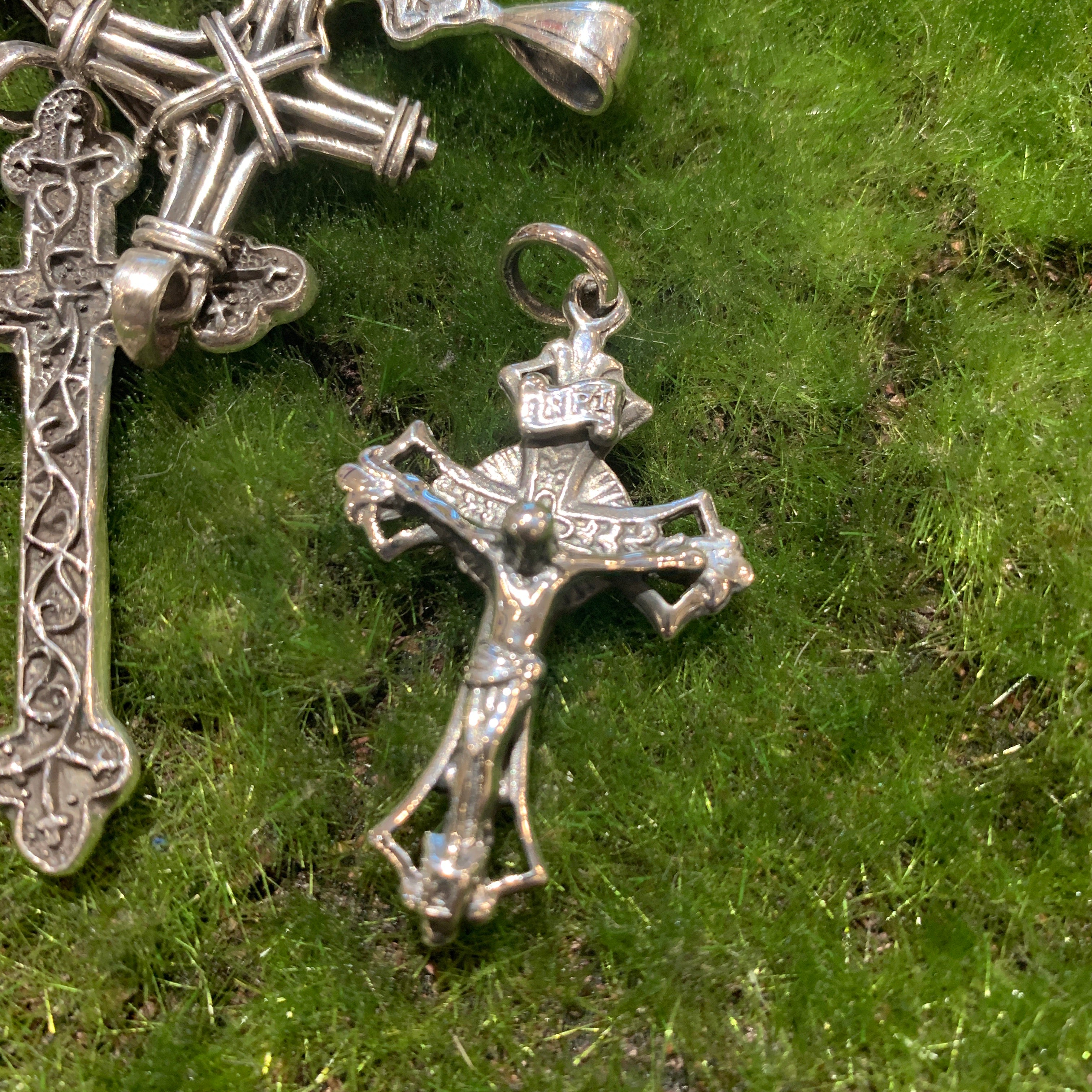 Sterling Silver Crosses and Connectors