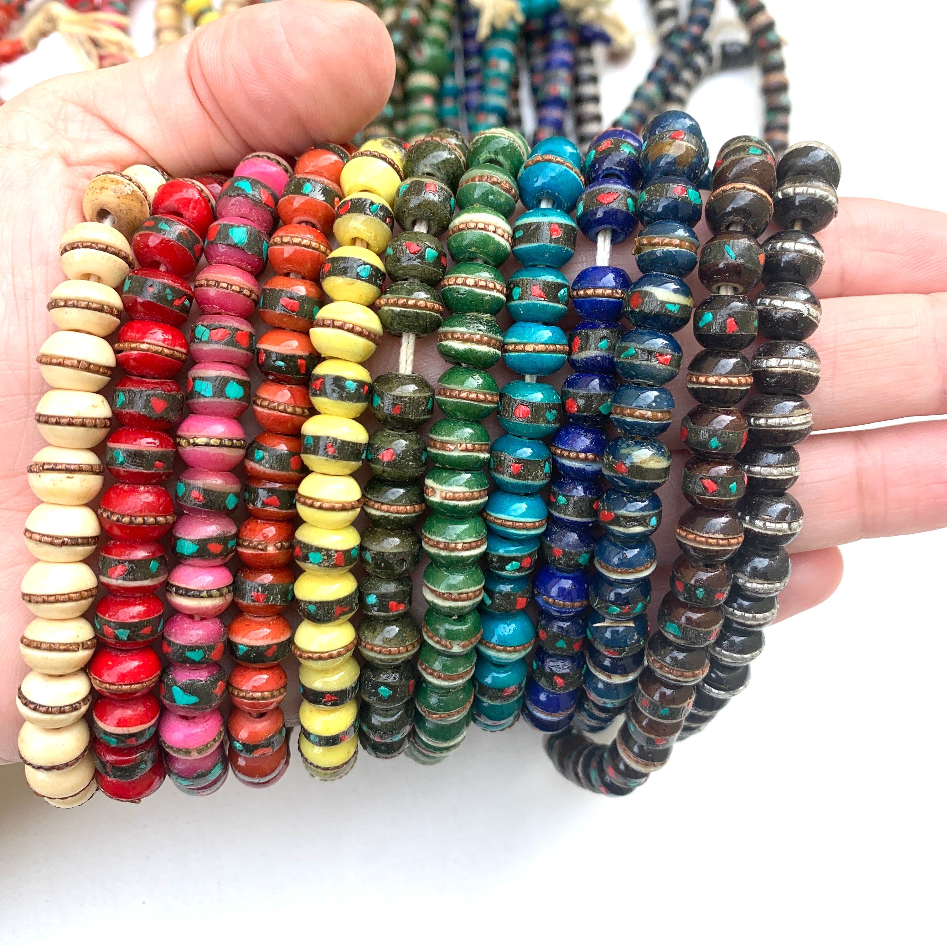Laquered Bead Malas