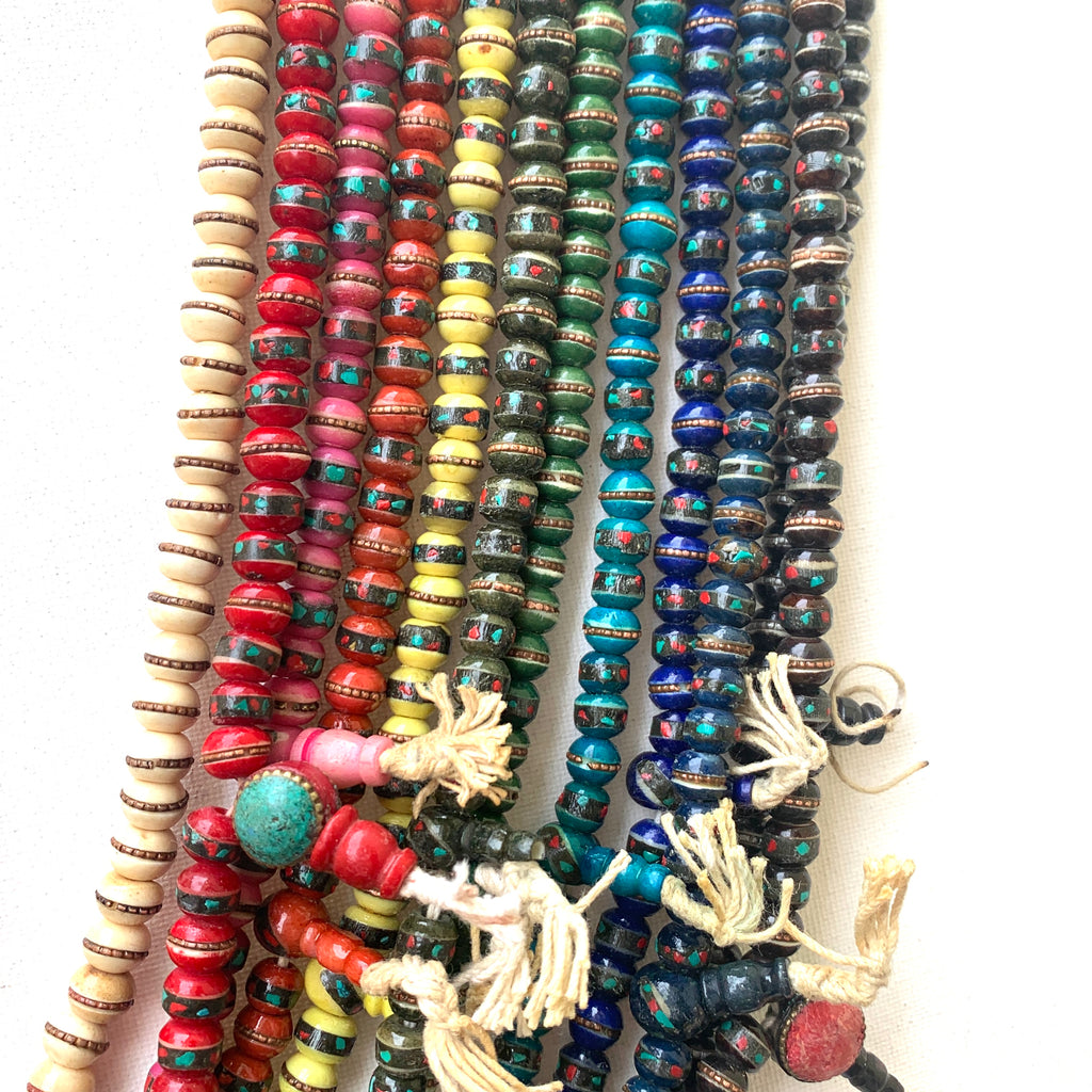 Laquered Bead Malas
