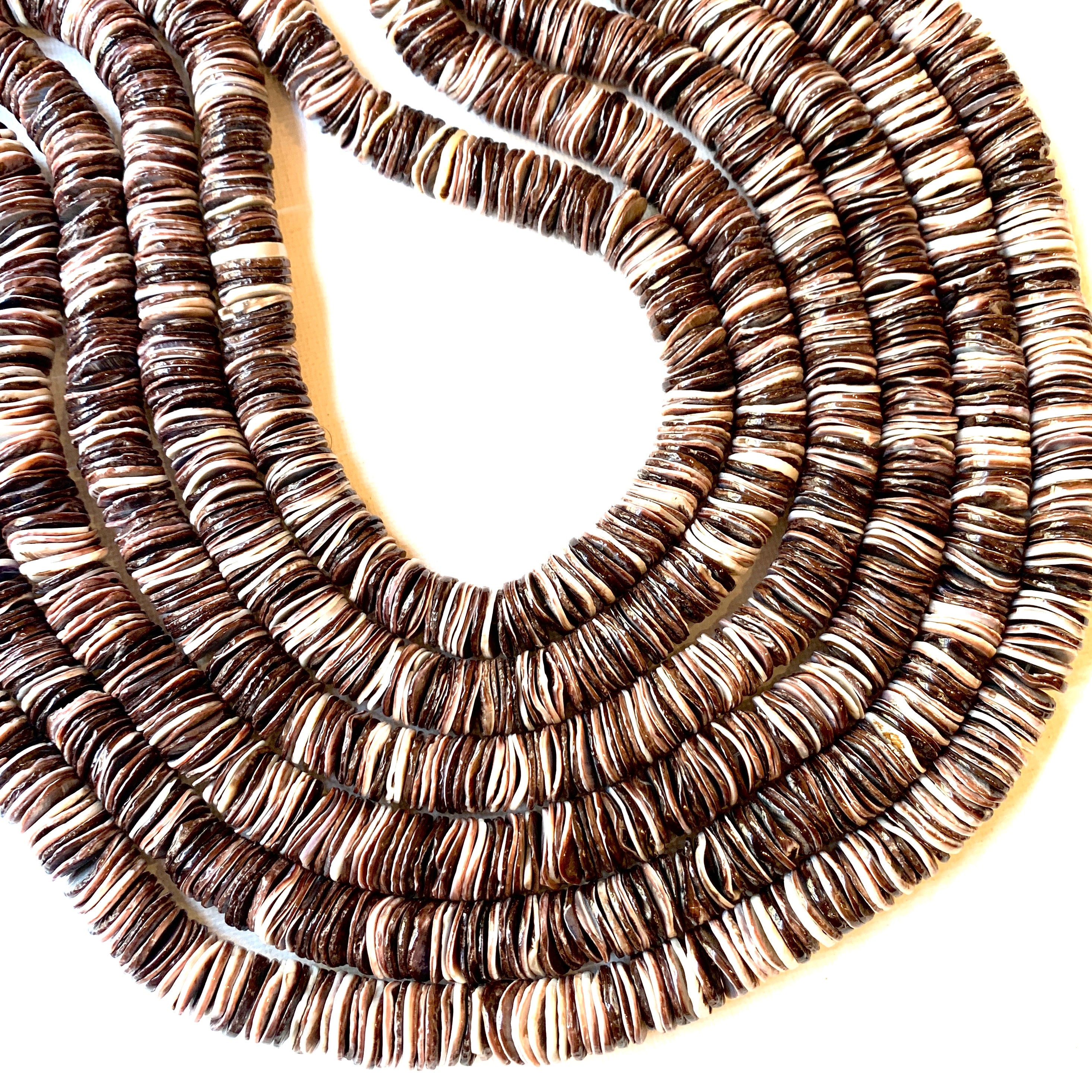 purple amahong mussel shell heishi beads shell beads natural beads 10mm heishi beads beading supplies jewelry supplies