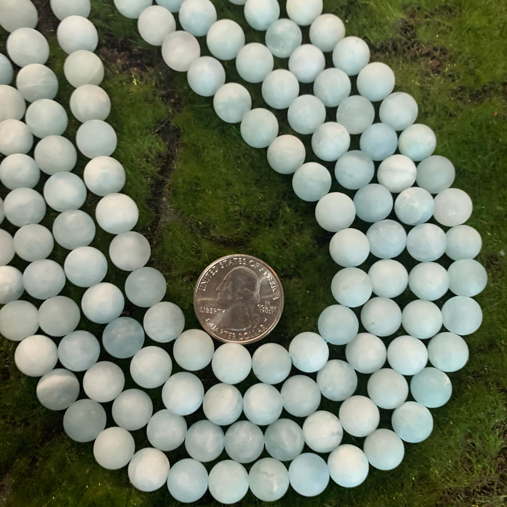 Aquamarine - Matte Round