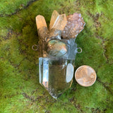 quartz pendant labradorite pendant quartz points amethyst handmade pendant jewelry supplies beading supplies make your own jewelry 