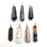 Wire Wrapped Stone Points