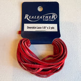 Deerskin Lace Leather Cord
