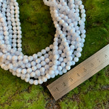 Blue Lace Agate - Faceted Rounds