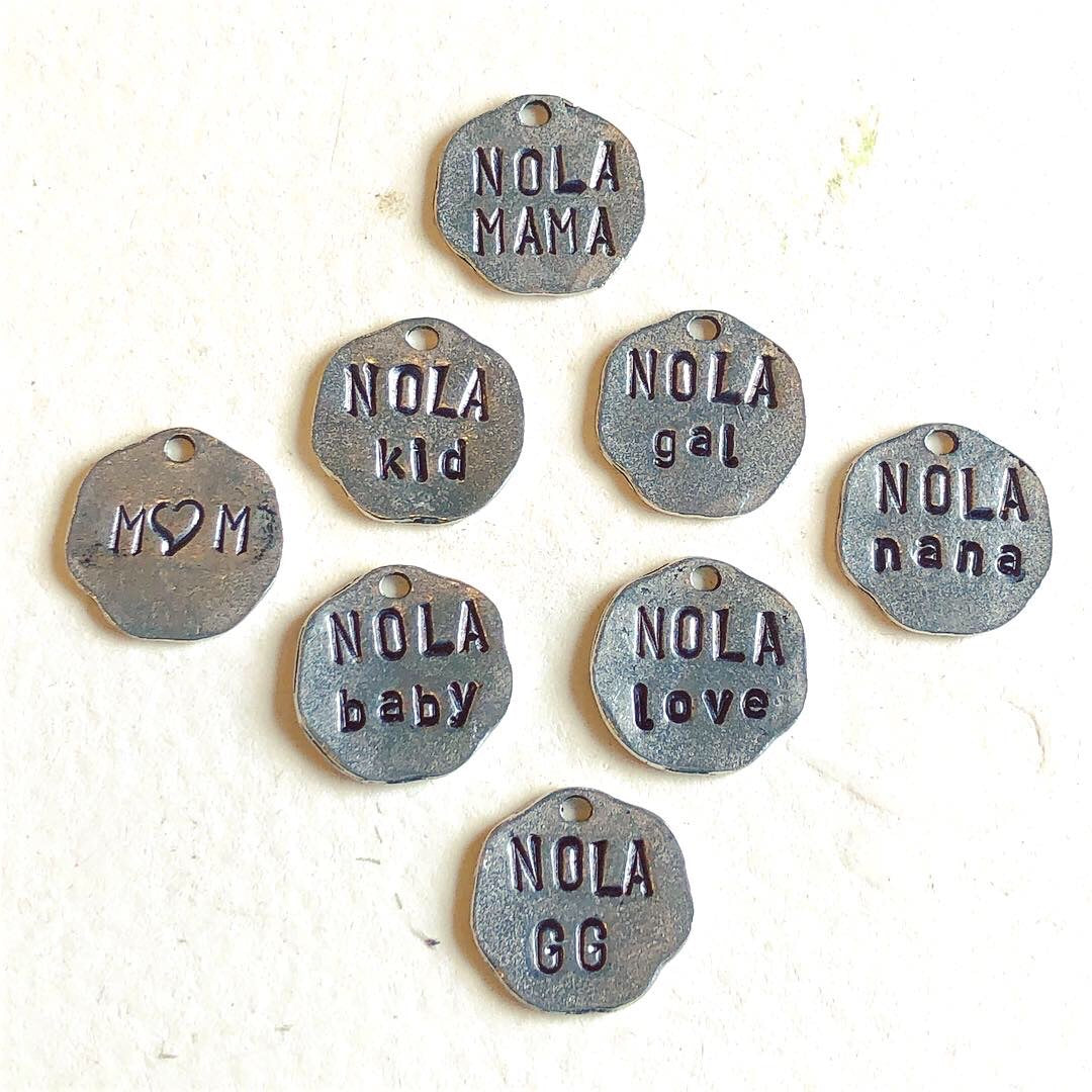 Custom Stamped Charm