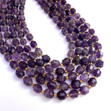 Amethyst - Faceted Double-terminated Shape